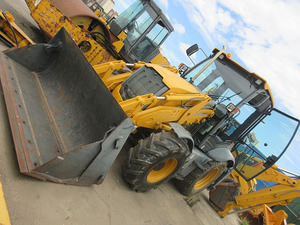 China Four-wheel Drive Backhoe Loader Wheel Excavator 4x4 Loader With Wheel Excavator Backhoe Loader - Product Image 2
