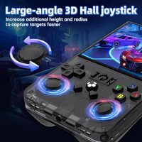 R36 Max Retro Mini Tragbare Handheld-Spielkonsole für Jungen – Spielgeschenk, 64 GB/128 GB R36s Max