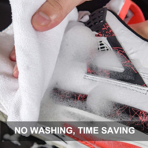 Mousse de nettoyage des chaussures Nettoyant tout usage pour le <span class=keywords><strong>kit</strong></span> d'entretien des chaussures supérieures et de la semelle Super Easy Remove Dust & Discolor Sneaker Cleaner <span class=keywords><strong>Kit</strong></span> - Product Image 6