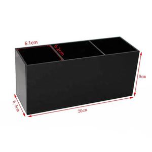 Organisateur de maquillage et de bijoux en acrylique transparent écologique en gros, 2 pièces, avec montage facile - Product Image 5