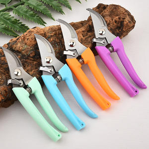 Tijeras de podar de desvío con hoja de acero inoxidable y mango de plástico, herramienta manual de jardinería para paisajismo y recolección de frutas - Product Image 2