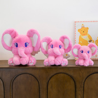 Usine ODM de jouets en peluche en Chine : Nouvelle Peluche Éléphant Bébé Ange Mignonne et Moelleuse, Coussin de Lit Décoratif pour la Maison, 30-50cm avec CE/CPC