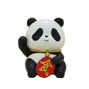 Panda Resin Ornament Craft Animal Shape Home Decoration Artistic Desktop Decor For Living Room And Gift - Product Image 5
