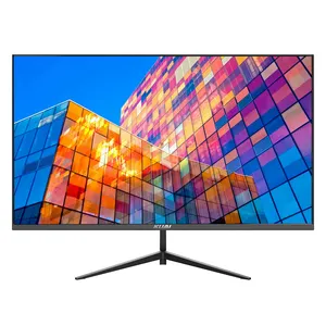 KUAI Modelo Básico Monitor de 24 Pulgadas FHD 1080P 75Hz Pantalla Plana Compatible con VESA Monitor de PC de Escritorio