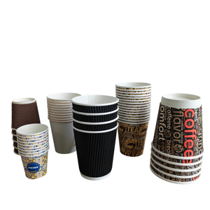 Gobelets à café en papier à paroi simple avec couvercles, personnalisables avec logo, 4oz, 8oz, 12oz, 16oz, en matériau recyclable - Product Image 5