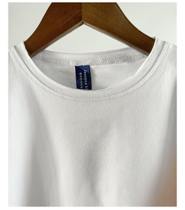 เสื้อยืดแขนสั้นสีพื้นทรงหลวมระบายอากาศดีสำหรับเด็กผู้ชายสไตล์ใหม่ - Product Image 6