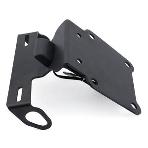 Soporte para matrícula de cola ordenada con certificación E4, Kit de luz de placa LED para <span class=keywords><strong>YAMAHA</strong></span> <span class=keywords><strong>Tenere</strong></span> <span class=keywords><strong>700</strong></span> Rally World Raid XTZ700 XTZ07 T7 - Product Image 3