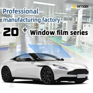 OMASI Film teinté <span class=keywords><strong>auto</strong></span>-adhésif anti-rayures de qualité supérieure pour vitres de voiture Rouleau de vinyle anti-rayures avec protection de la vie privée pour voitures - Product Image 6