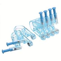 Kit de Perçage d'Oreilles Stérile Jetable – Unité de Sécurité et Hygiène pour Piercing, Outil de Perçage Aseptique, Pistolet de Perçage d'Oreilles