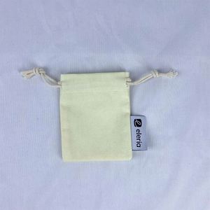 Moisture-Proof <b>Drawstring</b> Bag Cute Cotton <b>Pouch</b> Bag Lightweight <b>Drawstring</b> <b>Pouch</b> Minimalist Style Dust <b>Pouch</b> - Product Image 5