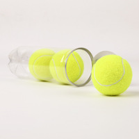 Haute élastique Durable planche de caoutchouc naturel laine balle de Tennis écologique 65mm diamètre 135cm rebond 56g poids cylindre
