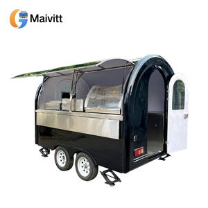 Özel siyah kubbe sepeti çift malzeme inşa çelik/fiberglas tatlılar burger <span class=keywords><strong>Hot</strong></span> Dogs fırında mallar için donatılmış - Product Image 2