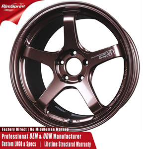Cerchi in Lega Forgiata ADVAN Racing GT 15-22 Pollici 5x114.3 5x120 5x100 5x112 per BMW G20 G22 Toyota GR86 Nissan 370Z <span class=keywords><strong>Subaru</strong></span> <span class=keywords><strong>WRX</strong></span> - Product Image 1