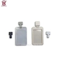 Porte-cartes transparent en plastique personnalisable, vente en gros directe usine, avec cordon pour badge d'identification et accessoires