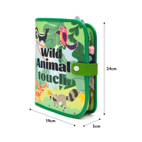 Classic Model Green <strong>Book</strong> Animal Theme Early Learning Education Toy Toddlers Education Montessori Toy on Sale