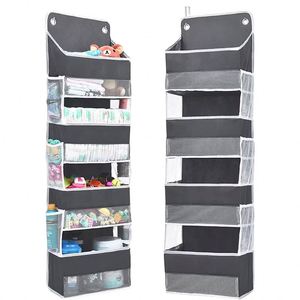Foldable Non-Woven Fabric Hanging <b>Storage</b> Bag for Clothing Toys Tissues <b>Toiletries</b> Door Hanging Wall Mounted-for Kitchen Use - Product Image 1