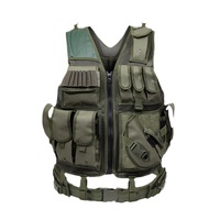 Gilet tactique modulaire imperméable pour la police avec sacs de grande capacité, respirant et durable pour les aventures en plein air