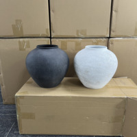 Vase à fleurs en fer de grande taille, vase en métal pour la décoration de la maison, vente chaude