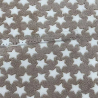 Tissu en flanelle brossée double face 100 % polyester, effet suédé, coupe-vent, tricoté, imprimé géométrique, pour canapé et maison