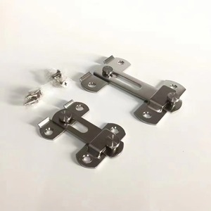 Stainless Steel Door Latch Butterfly Shaped Pin Brushed Finish Traditional Design Easy Installation Security Fixation - Product Image 4
