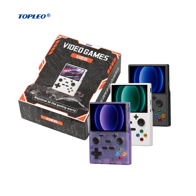 Topleo Handheld Game Console Tv Video Cheap Xgb35 Handheld Game Player Mini Retro Console Handheld Game Player