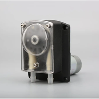 Assurance qualité meilleure petite pompe péristaltique DC micro pompe péristaltique sous 3000 ml/min débit
