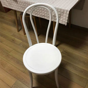 Sedia JINS in Legno Massello Stile Nordico Retrò con Seduta in Rattan per Caffè, Ristorante e Casa - Product Image 5