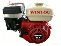 Moteur à essence monocylindre 4 temps refroidi par air WINYOU 5,5 CV 163 cm³ Modèle 168FA (GX160F) Démarrage au kick Conforme Euro 2