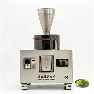 Moulin à matcha électrique commercial, moulin à pierre japonais en granit, machine à moudre la poudre de thé, machine à moudre le matcha - Product Image 1