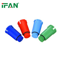 Raccords de tuyauterie IFAN PPR Raccords de plomberie en plastique Mâle Femelle Long 1/2 3/4 ''Bouchon de tuyau PPR