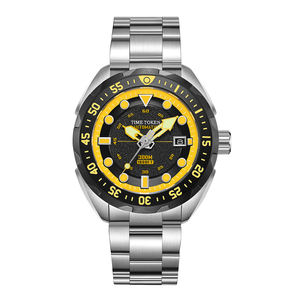 Orologio da Uomo Automatico con Movimento <span class=keywords><strong>SEIKO</strong></span>, Resistente all'Acqua 300m, Lancette Super Luminose, Acciaio Inossidabile 316L, Stile Business - Product Image 4