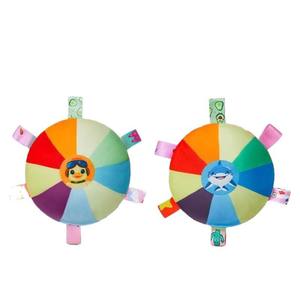 Çevre dostu gıcırtılı uçan disk köpek oyuncak Corgi <span class=keywords><strong>Pet</strong></span> çiğnemek dayanıklı tavuk lezzet 100% Polyester kendinden eğlence sıkıntı - Product Image 1