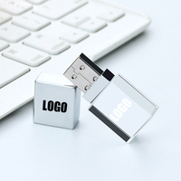 Flashdisk Metal USB 3.0 Custom Logo Mewah, Pendrive 32GB 64GB 128GB, Memoria USB Stick 2.0, Pen Drive, Flash Disk, USB Disk