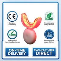 Appareil PBM buccal à double longueur d'onde 660nm+850nm LED infrarouge pour la thérapie des gencives et la récupération tissulaire OEM