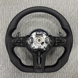 Volante de Cuero para <span class=keywords><strong>BMW</strong></span> M3 M4 M5 F30 F10 F15 F36 F01 F05 F06 F10 F12 F15 F20 F22 F25 <span class=keywords><strong>F31</strong></span> F32 E70 E71 E90 X1 X2 X3 X5 X6 - Product Image 3