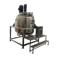 Cuve de mélange en acier inoxydable personnalisable pour dissolvant, transfert de chaleur, agitation, réaction et liquide anticorrosion
