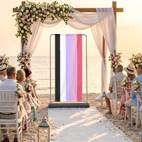 Toile de fond personnalisée arc-en-ciel gay avec motif réciprosexuel, pour l'affichage d'événements thématiques et l'aménagement de cabines photo