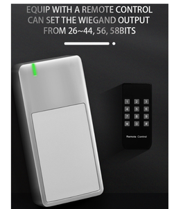 Waterproof Outdoor IK10 Metal Wiegand <strong>Reader</strong> <strong>125KHz</strong> EM &amp;13.56MHz Mifare DesFire <strong>RFID</strong> <strong>Card</strong> <strong>Proximity</strong> <strong>Card</strong> <strong>Reader</strong> <strong>Access</strong> <strong>Control</strong> - Product Image 2