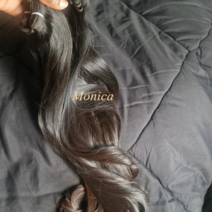 Paquetes de cabello humano ondulado Natural crudo camboyano virgen cutícula alineada birmano rizado sin procesar Italia pelo indio rizado - Product Image 3