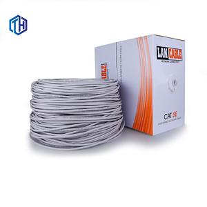 Chất lượng cao cáp <span class=keywords><strong>Ethernet</strong></span> CAT5E CCA UTP 8 lõi 24AWG 305m 1000ft tùy chỉnh LAN Cáp - Product Image 4