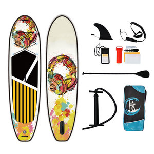 Đôi Lớp Inflatable Paddle Board PVC + Drop Stitch Ván Lướt Sóng Surf Board Sup Thể Thao Dưới Nước Inflatable Kayak - Product Image 4