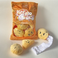 Jouet en peluche sonore interactif pour animaux de compagnie, sac de jeu cachette pour friandises, sons interactifs, balle de fromage résistante à la mastication pour chats