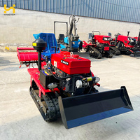Tracteur agricole à chenilles en caoutchouc certifié CE, 25 CV, mini-tracteur chenillé pour travaux agricoles en zone montagneuse - Prix de gros