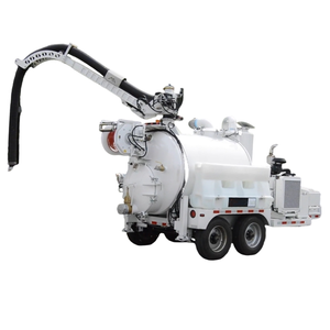 Remolque de Vacío de 2.5cbm, 2 y 3 Ejes, Mini Semirremolque de Succión, Remolque con Tanque de Vacío - Product Image 1