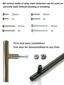Light Luxury Gold Furniture Kitchen <strong>Cabinet</strong> Drawer <strong>Handles</strong> Wardrobe Pure <strong>Copper</strong> Golden <strong>Handle</strong> Brass <strong>Cabinet</strong> Door <strong>Handle</strong> - Product Image 4