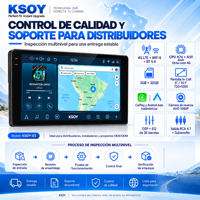 KSOY-03 Android 9 Pulgadas Para Carro Pantallas Para Carros 3 + 32G Radio De Coche Android Pantalla untuk Automovil