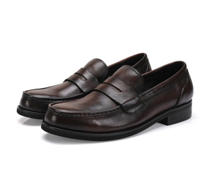 Zapatos de Cuero Transpirables con Plantilla Acolchada y Suela Flexible, Zapatos de Moda para Hombre, Zapatos Casuales - Product Image 4