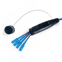 Cubierta de Cable Óptico Blindado, Conector Impermeable PDLC, Audio y Datos, Marca HITEC, Modelo HTP, China JIA