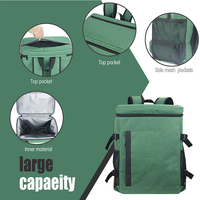 Sac à dos isotherme imperméable 600D, vente en gros d'usine, logo personnalisé imprimé, pour camping, pique-nique, extérieur