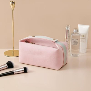 Customizable Logo Lady High Quality Large Capacity Canvas Cosmetic Bag Zipper Closure Waterproof Foldable Portable Eco-Friendly - Product Image 3